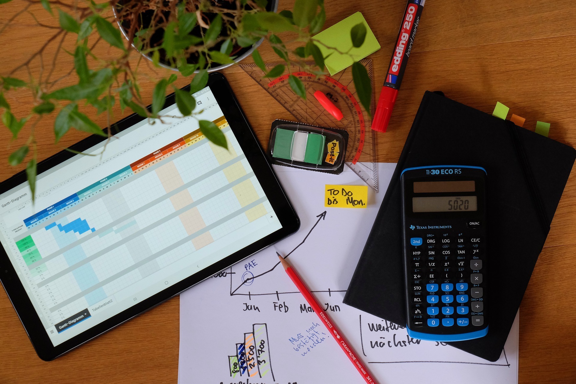 Symbolfoto Finanzen verwalten